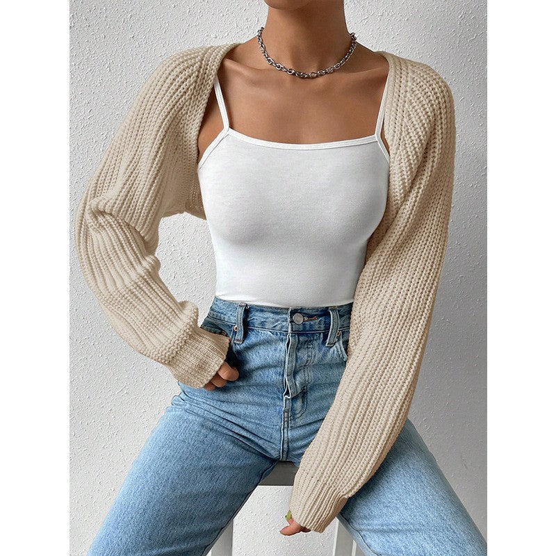 Damen Strickjacke mit lässigem Schnitt und Rippstrickdesign R&B