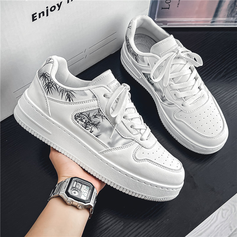 Damen Bequeme Freizeit Sneaker mit einzigartigem Druck R&B