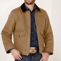 Herren rustikale Utility-Jacke mit praktischen Taschen R&B