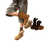 Damen Komfortable Winterboots mit kuscheligem Futter und rutschfester Sohle R&B