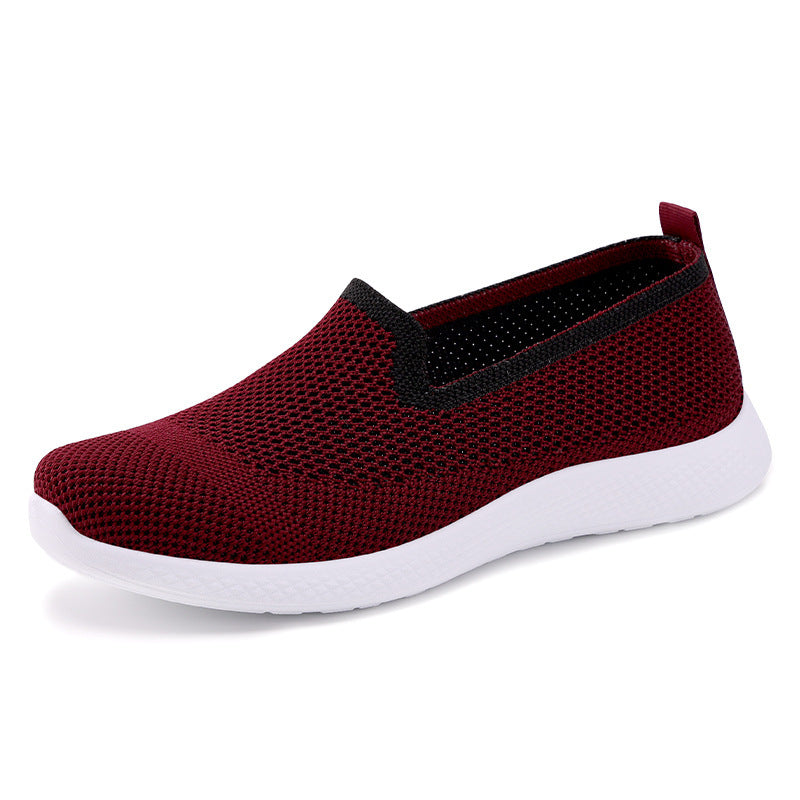 Damen Atmungsaktive Slip-On Freizeitschuhe mit flexiblem Design R&B
