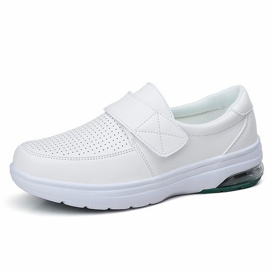 Herren nan orthopädische Komfort-Slipper mit Klettverschluss und sichtbarem Luftkissen R&B