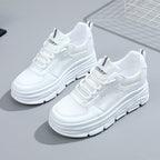 Damen elegante und bequeme Sneakers mit erhöhter Laufsohle R&B
