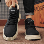 Damen Hohe Sneaker mit gepolsterter Knöchelpartie und rutschfester Sohle R&B