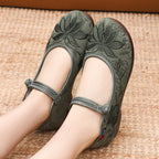 Damen Elegante und bequeme Ballerinas mit floralem Design R&B