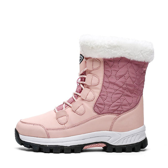 Damen Winterstiefel mit wärmendem Innenfutter und rutschfester Profilsohle R&B