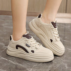 Damen Sportliche Sneakers mit gepolsterter Innensohle und rutschfester Laufsohle R&B