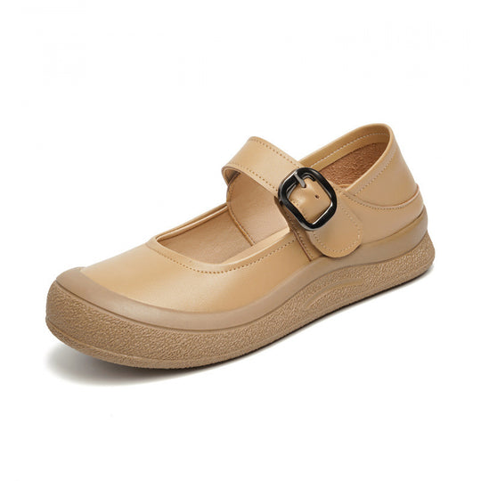 Damen Mary Jane Schuhe mit verstellbarem Riemen und anatomischer Sohle R&B