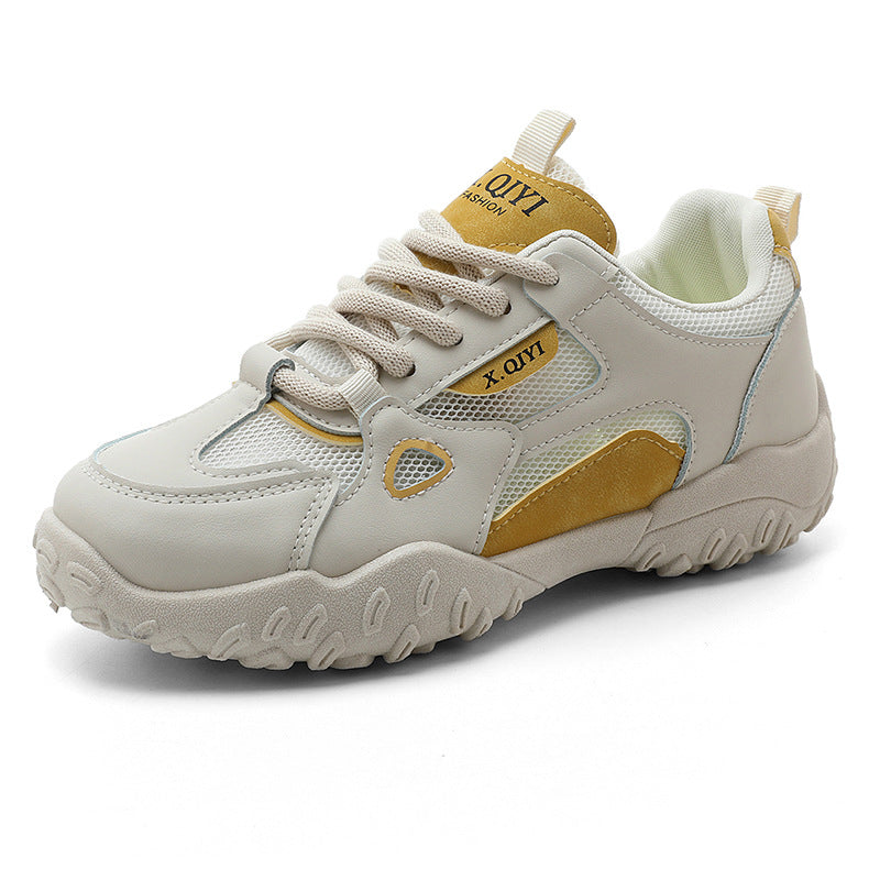 Damen Sportliche Freizeitsneaker mit atmungsaktiven Mesh-Einsätzen und griffiger Laufsohle R&B