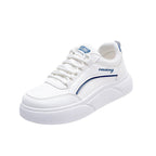 Damen modische Sneakers mit dicken Profilsohlen und atmungsaktivem Obermaterial R&B