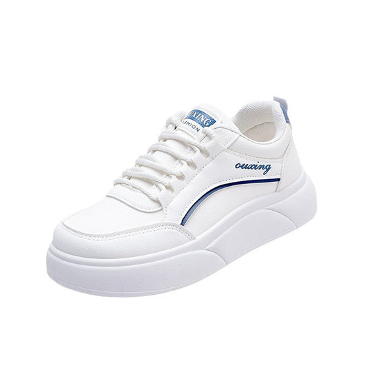 Damen modische Sneakers mit dicken Profilsohlen und atmungsaktivem Obermaterial R&B