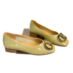 Damen schicke Ballerinas mit modischem Schmuck R&B