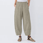 Damen lässige Hochwasserhose R&B