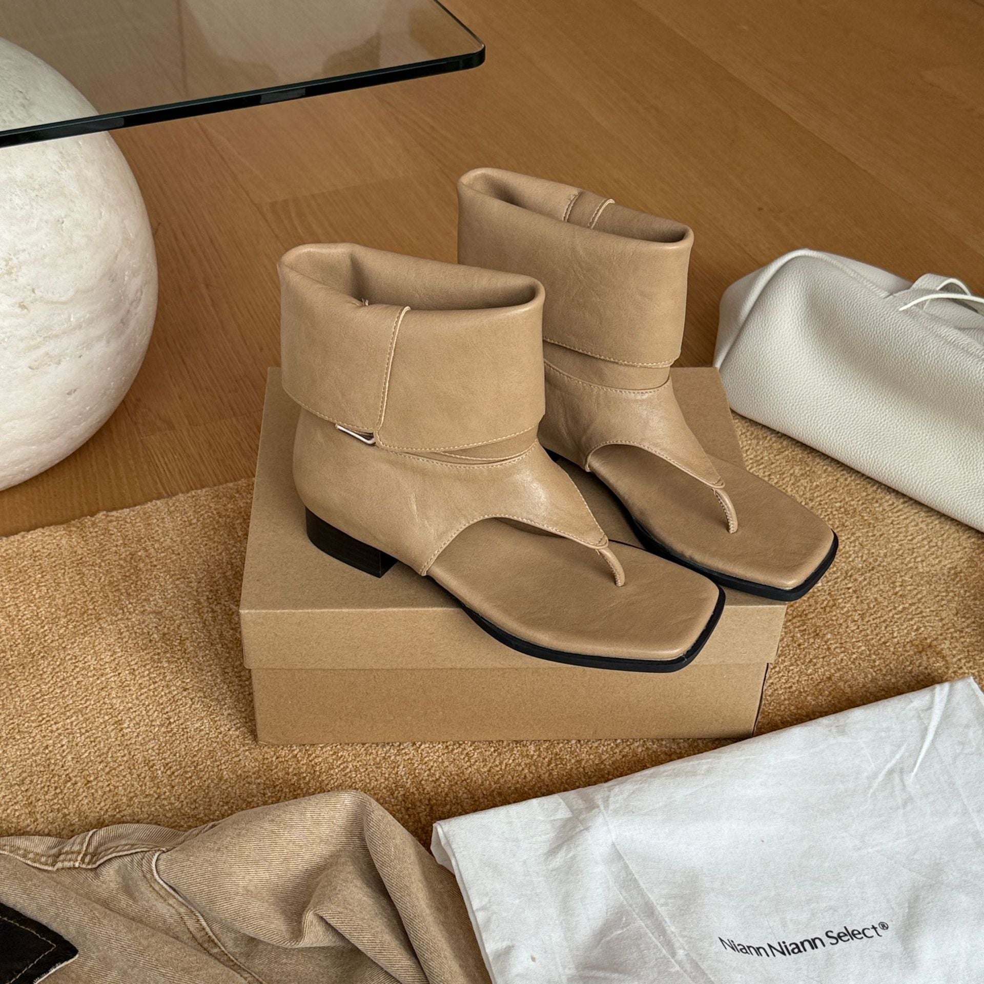 Damen Stilvolle und modische Absatzstiefel