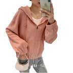 Damen lässiger Kapuzenpullover mit großzügigem Schnitt und hochwertigen Materialien