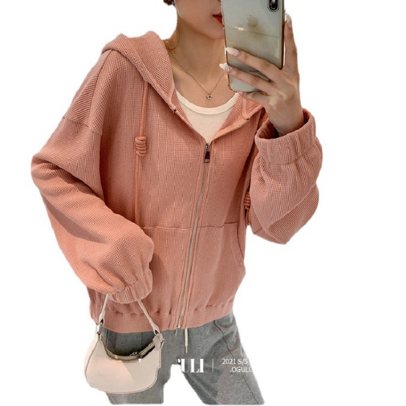Damen lässiger Kapuzenpullover mit großzügigem Schnitt und hochwertigen Materialien