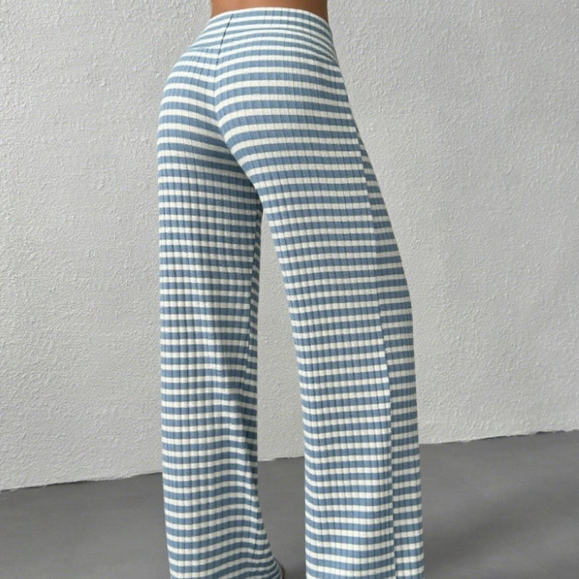 Damen weite Streifenhose R&B