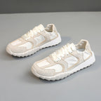 Damen Sportliche Sneakers mit atmungsaktiver Mesh-Oberfläche und stoßdämpfendem Profil R&B