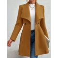 Damen schicke Übergangsjacke mit weitem Kragen R&B