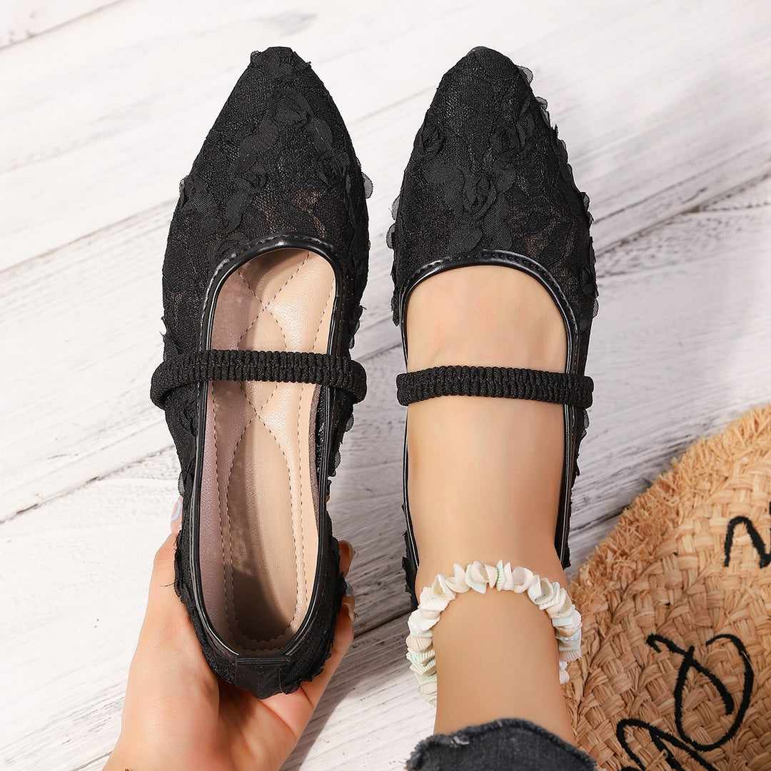Damen Ballerina Schuhe R&B