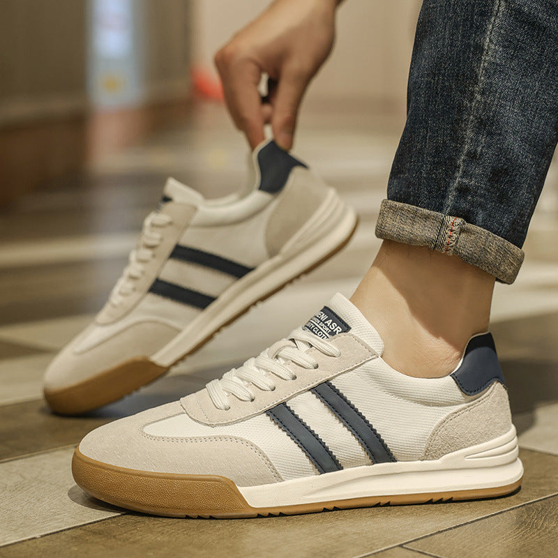 Damen Sportliche Lifestyle Sneakers mit hochwertiger Oberflächenstruktur R&B