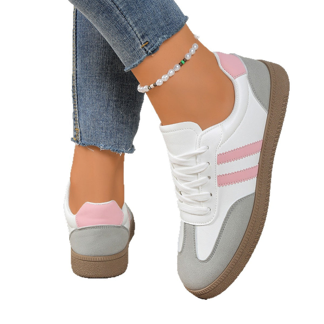 Damen Sneakers im sportlichen Design mit strukturiertem Obermaterial und rutschfester Sohle R&B
