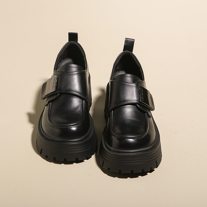 Damen Trendige Stiefeletten mit robuster Profilsohle und modischem Riemenverschluss R&B