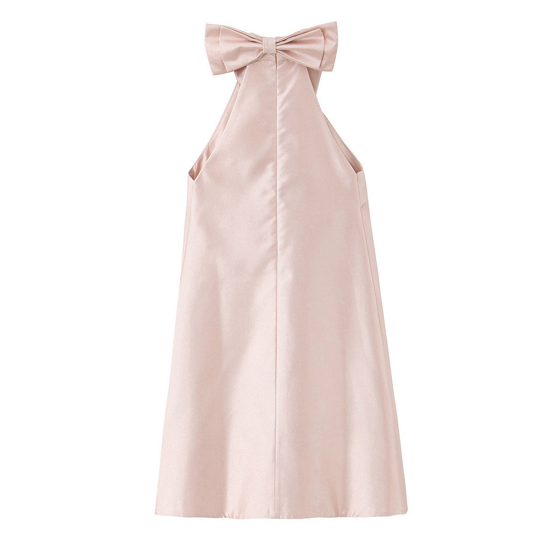 Damen Abendkleid mit asymmetrischem Schnitt und eleganter Rückenverzierung R&B