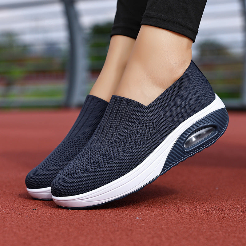 Damen Bequeme und modische Slip-On Sneakers mit innovativer Dämpfungstechnologie