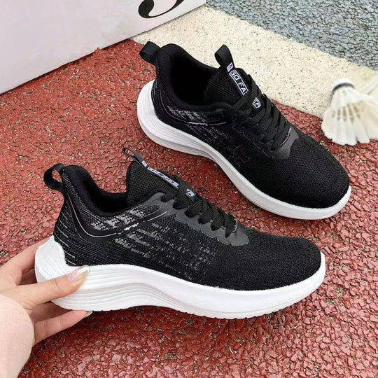 Damen Hochperformante Sport Sneakers mit atmungsaktivem Strick-Obermaterial R&B