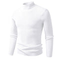 Herren Hochwertiger Rollkragenpullover aus Rippenstrick R&B