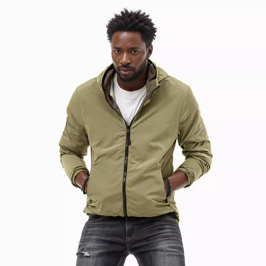 Herren winddichte Übergangsjacke mit praktischen Taschen R&B
