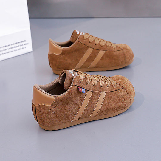 Damen Sneaker aus Rauleder mit komfortablem Fußbett R&B