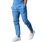 Herren Sportliche Freizeithose mit seitlichen Taschen und elastischem Bund R&B