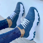 Damen Sportliche Sneaker mit robustem Profil und atmungsaktivem Obermaterial R&B