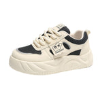Damen Sneaker mit trendigem Plateau und atmungsaktivem Obermaterial R&B