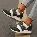Damen Sportliche Sneakers mit atmungsaktivem Netzobermaterial und modischem Design R&B