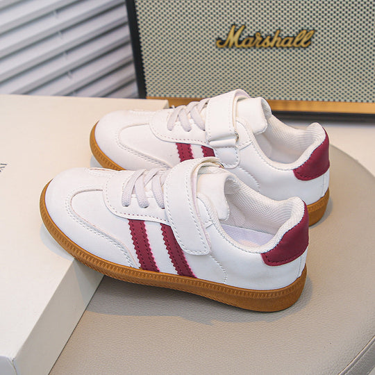 Damen sportliche Klett-Sneaker mit atmungsaktiver Mesh-Oberfläche und rutschfester Sohle R&B