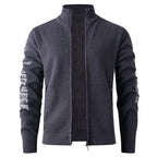 Herren gesteppte Freizeitjacke mit hohem Kragen und modernem Innenfutter R&B