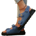 Damen Komfortable Sandalen mit verstellbarem Riemendesign R&B