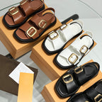 Damen Komfortable Sandalen mit modischem Schnallen-Design