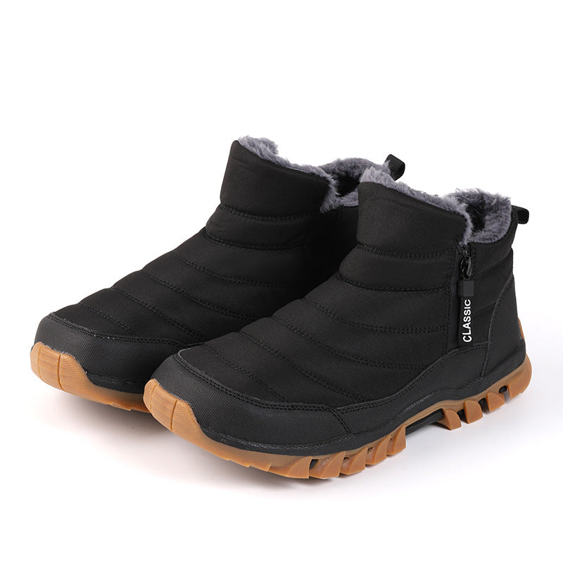 Damen Winterstiefel mit kuscheligem Futter und rutschfester Profilsohle R&B
