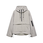 Damen lässige Übergangsjacke mit hohem Kragen und praktischen Taschen R&B