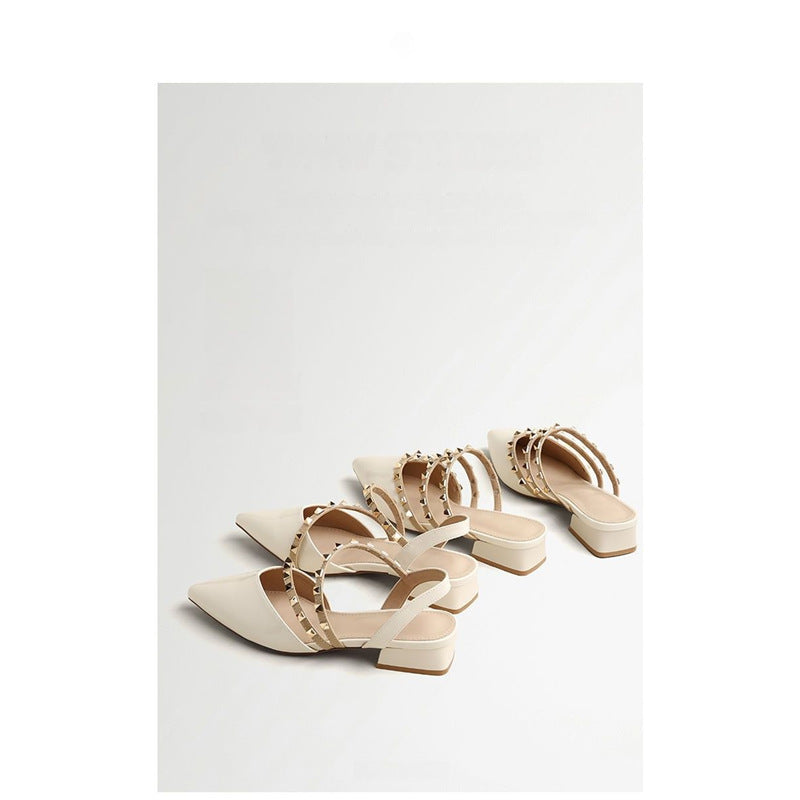 Damen Slingback Pumps mit glamouröser Strassverzierung R&B
