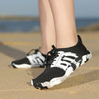 Damen Wassersportschuhe mit flexiblem Neopren-Obermaterial und rutschfester Sohle