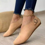 Damen Elegante Mokassins im minimalistischen Design R&B
