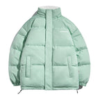 Damen vielseitige Pufferjacke mit hohem Kragen und weichem Fleecefutter
