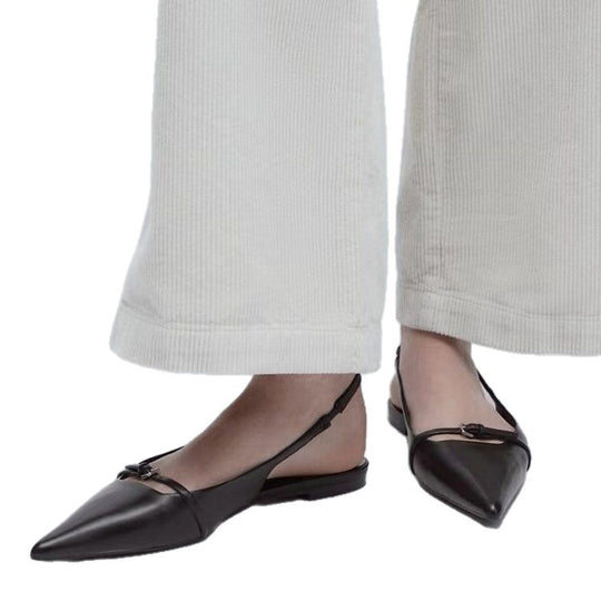 Damen elegante Slingback Ballerinas R&B