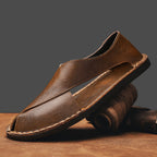 Damen Bequeme Leder-Slipper mit flexiblem Design R&B