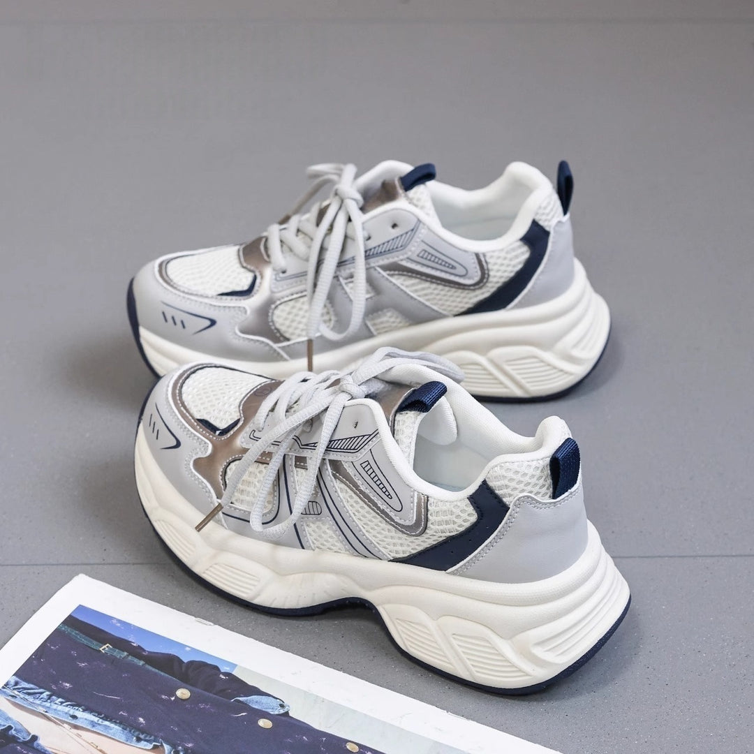 Damen Multicolor Laufschuhe mit atmungsaktiver Obermaterialstruktur und rutschfester Sohle R&B